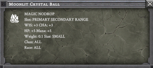 MOONLIT CRYSTAL BALL item card